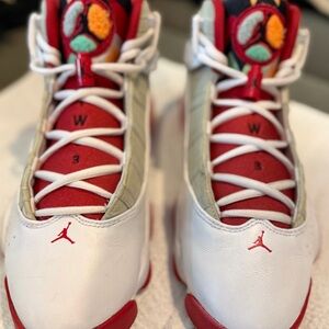 Air Jordan 6 Rings `Hare’ Basketball Shoes